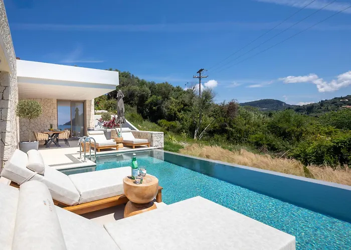 Sun N Salt Private Villa Agios Georgios Pagon